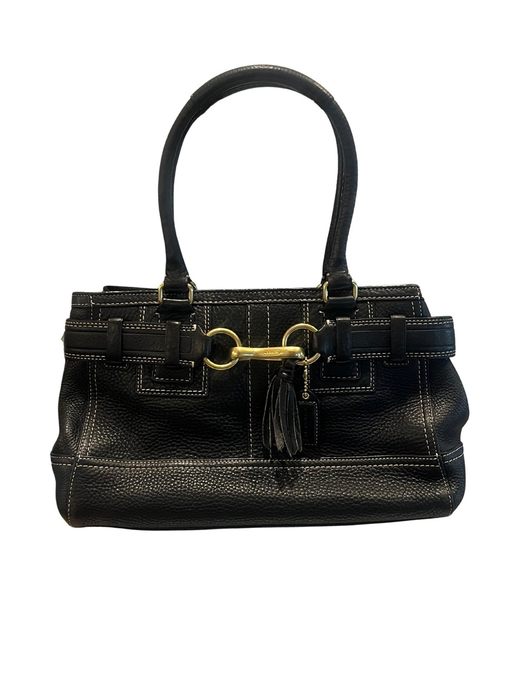 Coach Vintage Y2K Hamptons Carryall with Gold Hardware